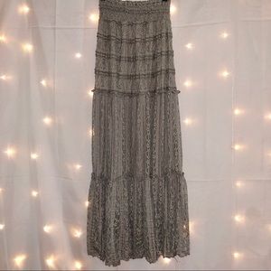 High waisted Maxi Skirt